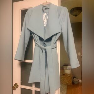 Lauren Ralph Lauren Baby Blue light weight belted coat